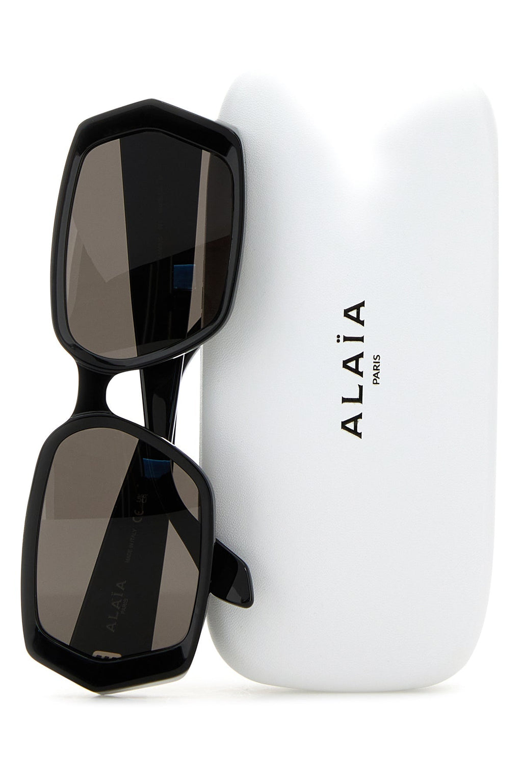 Alaia Paris ladies Sunglasses Recycled A case black