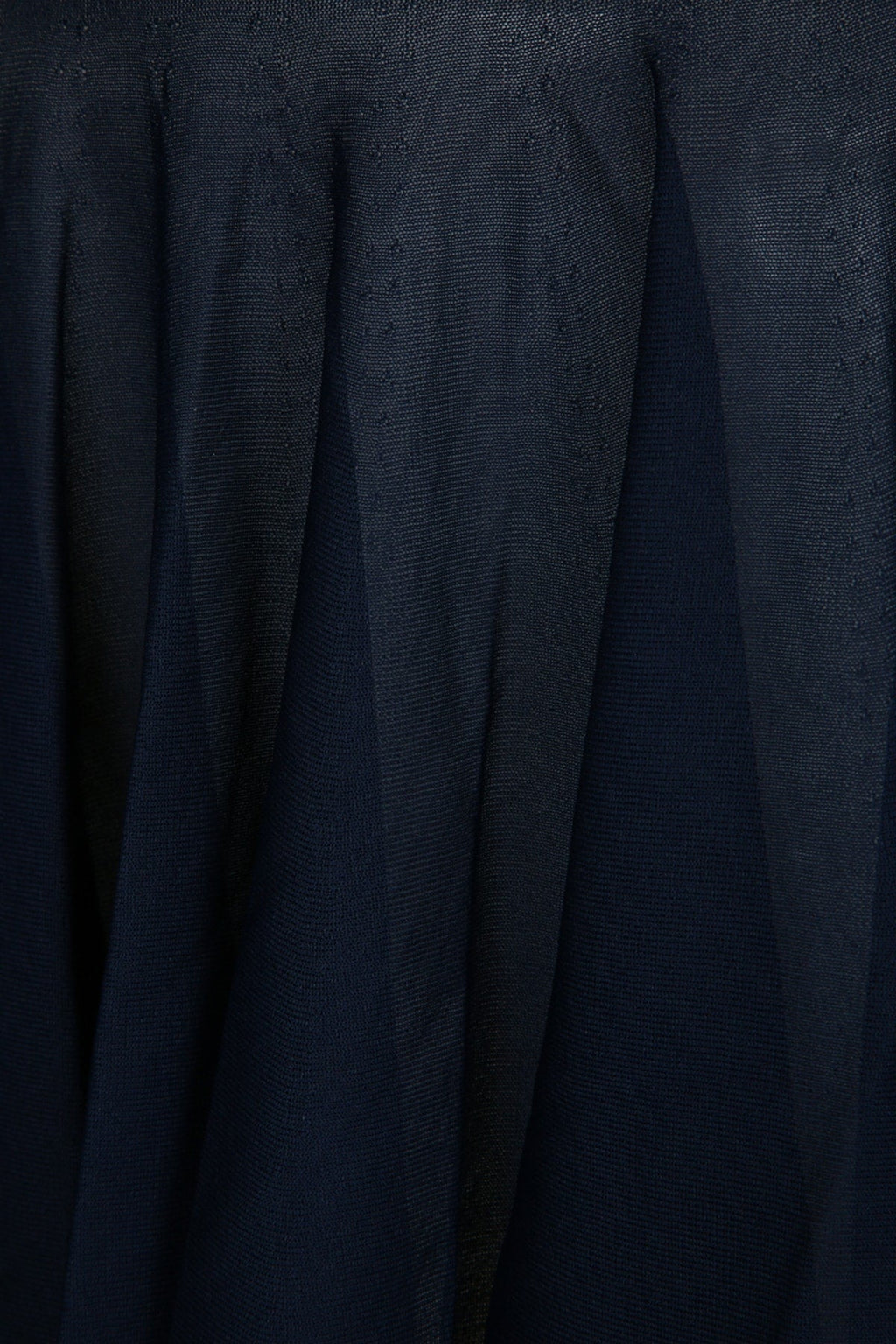 Alaia ladies Skater Skirt navy mini short pleated