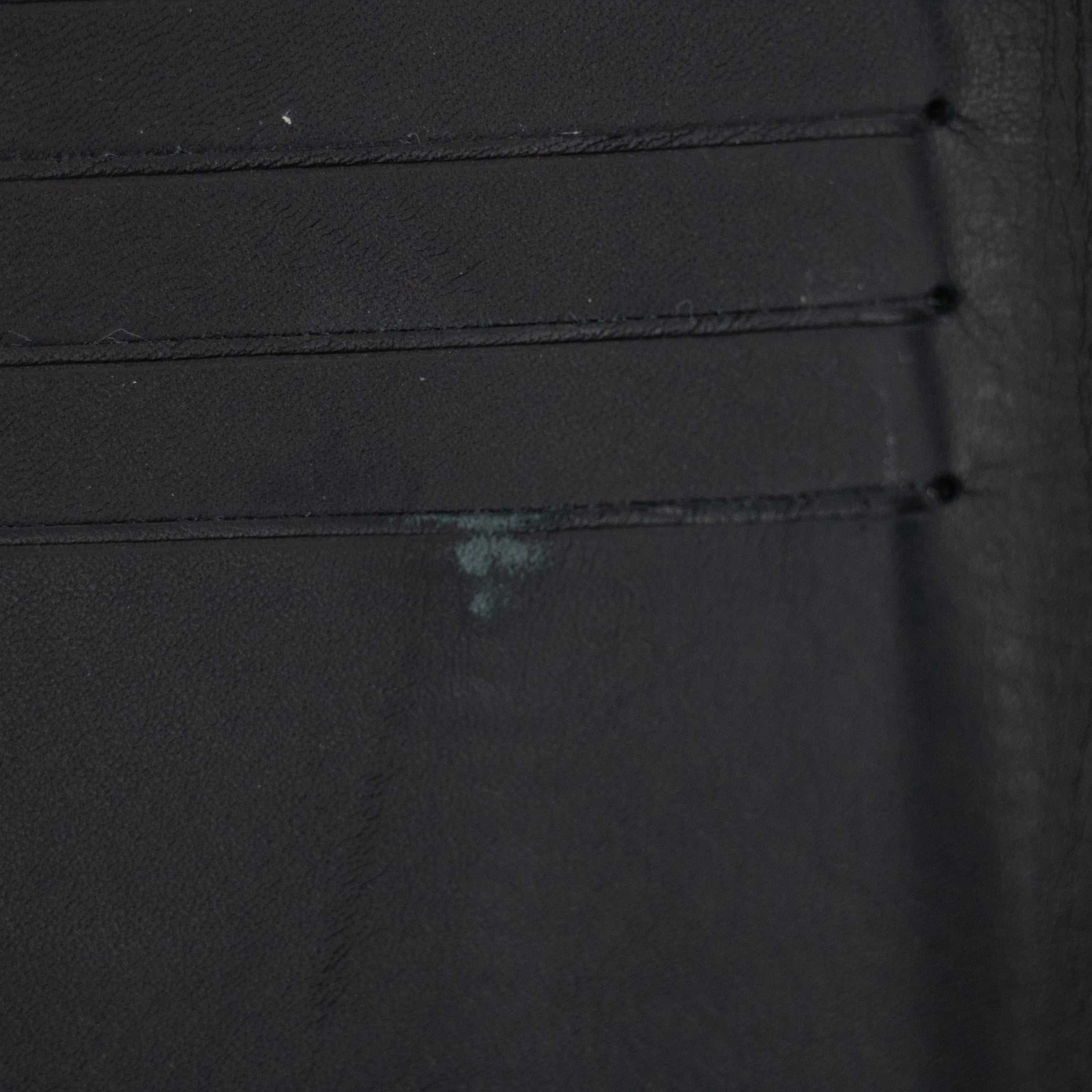 Louis Vuitton Black Damier Infini Vertical Zippy Wallet #2267 LV