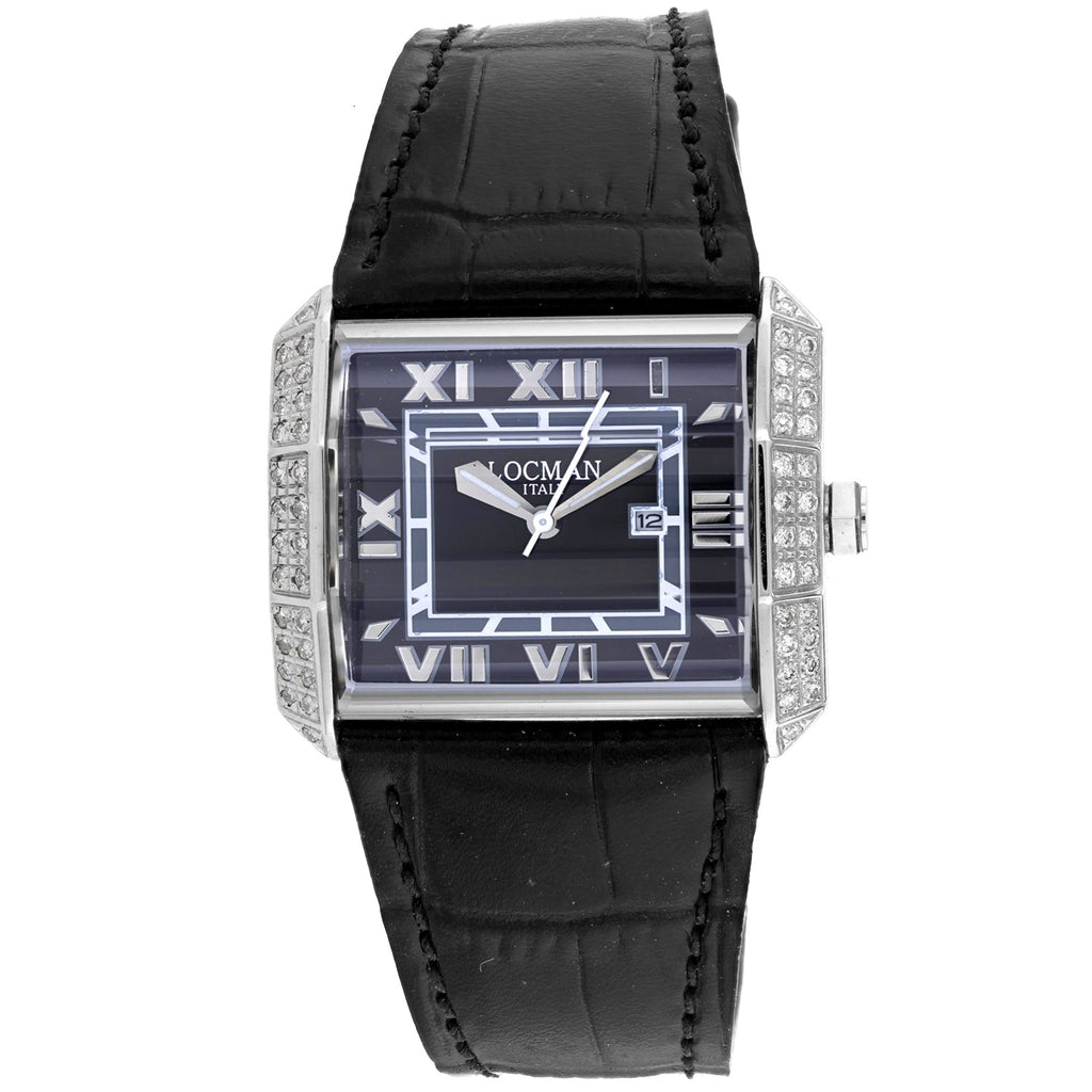 Locman Ladies Diamond Classic watch Italywater resistant Black