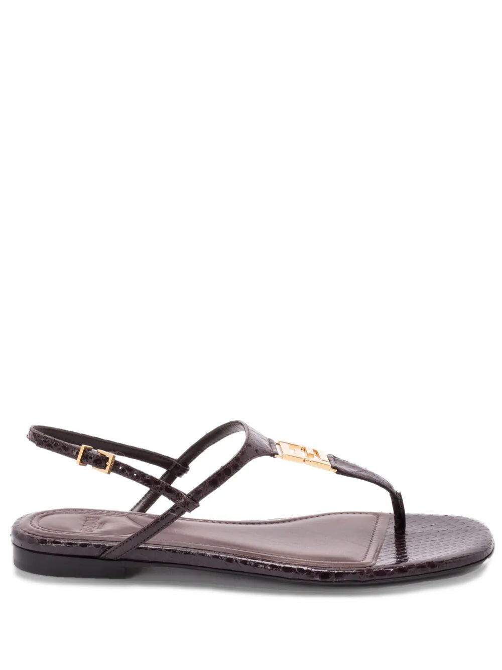 Fendi ladies Fendi Ffold Ayers Flip-Flops sandals thongs shoes