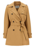 Max Mara ladies 'Landa' Raincoat trench tan