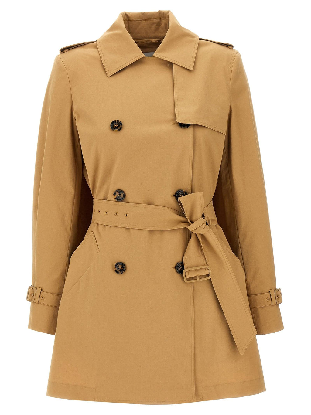 Max Mara ladies 'Landa' Raincoat trench tan