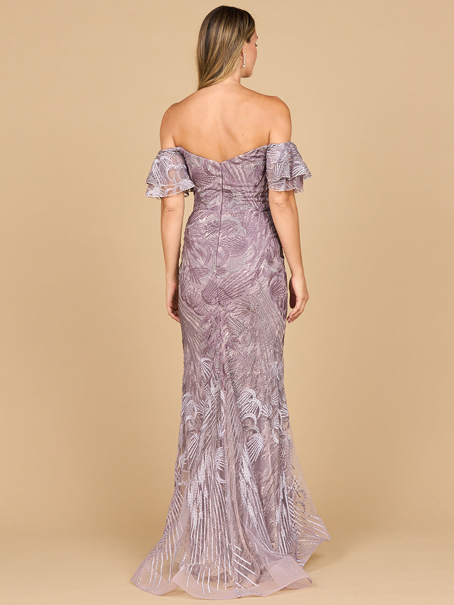 Lara 28884- Off Shoulder Mermaid Lace Gown New York