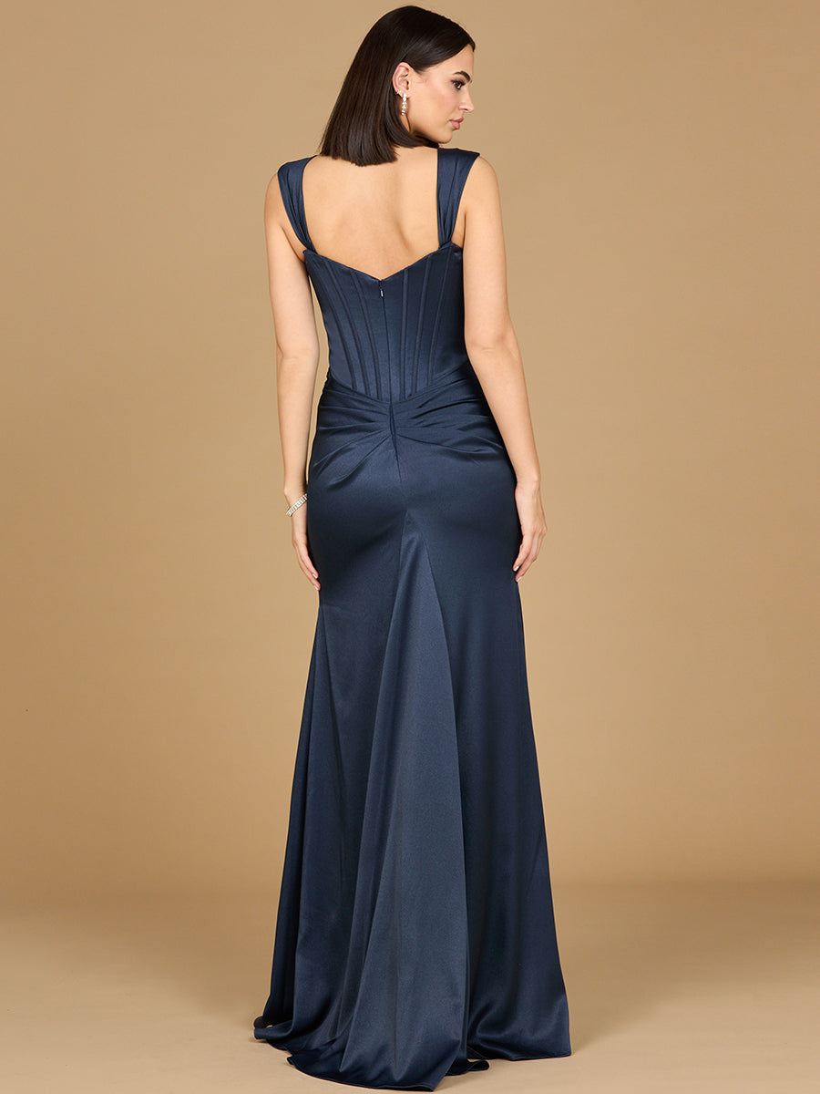 Sleeveless Corset Gown Long Formal Dress Prom MOB Evening