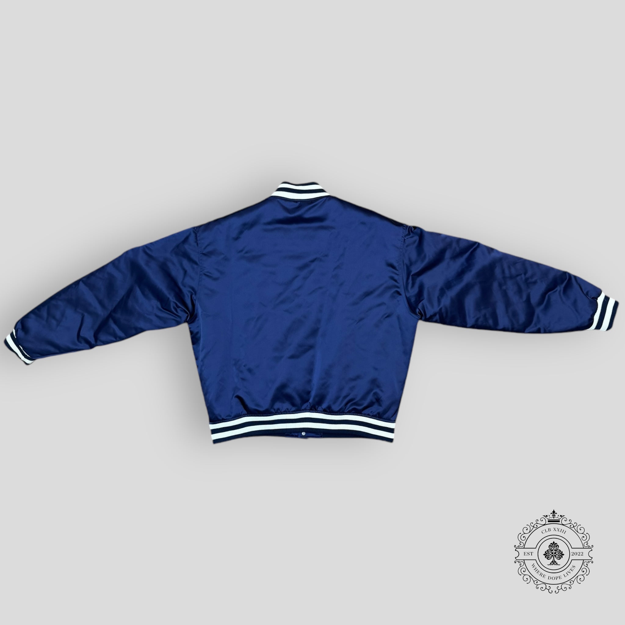 Louis Vuitton LV Lovers Baseball Varsity Jacket in Navy coat men's 52