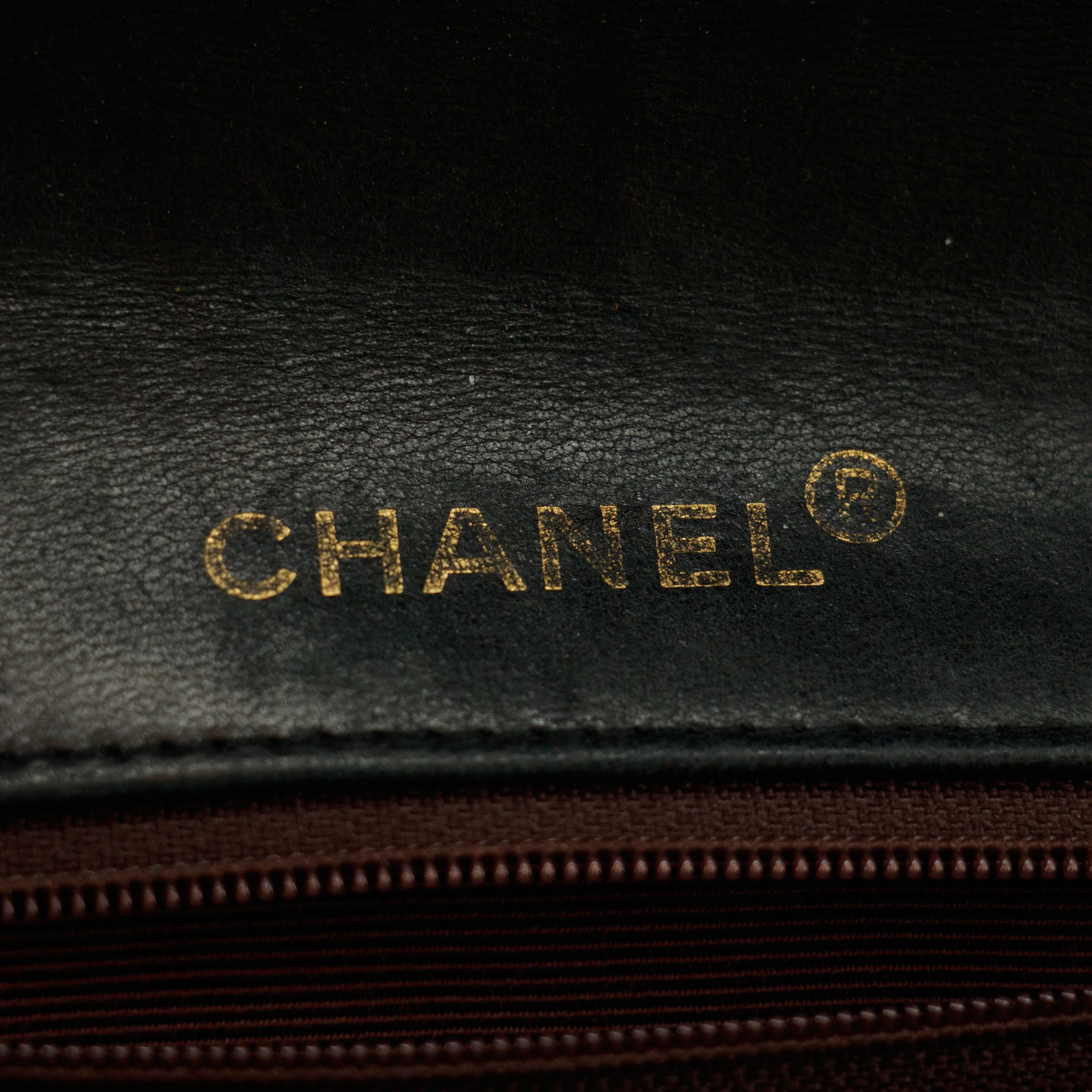 Chanel Matelasse Lambskin Black Single Flap Shoulder Bag #2958 handbag purse