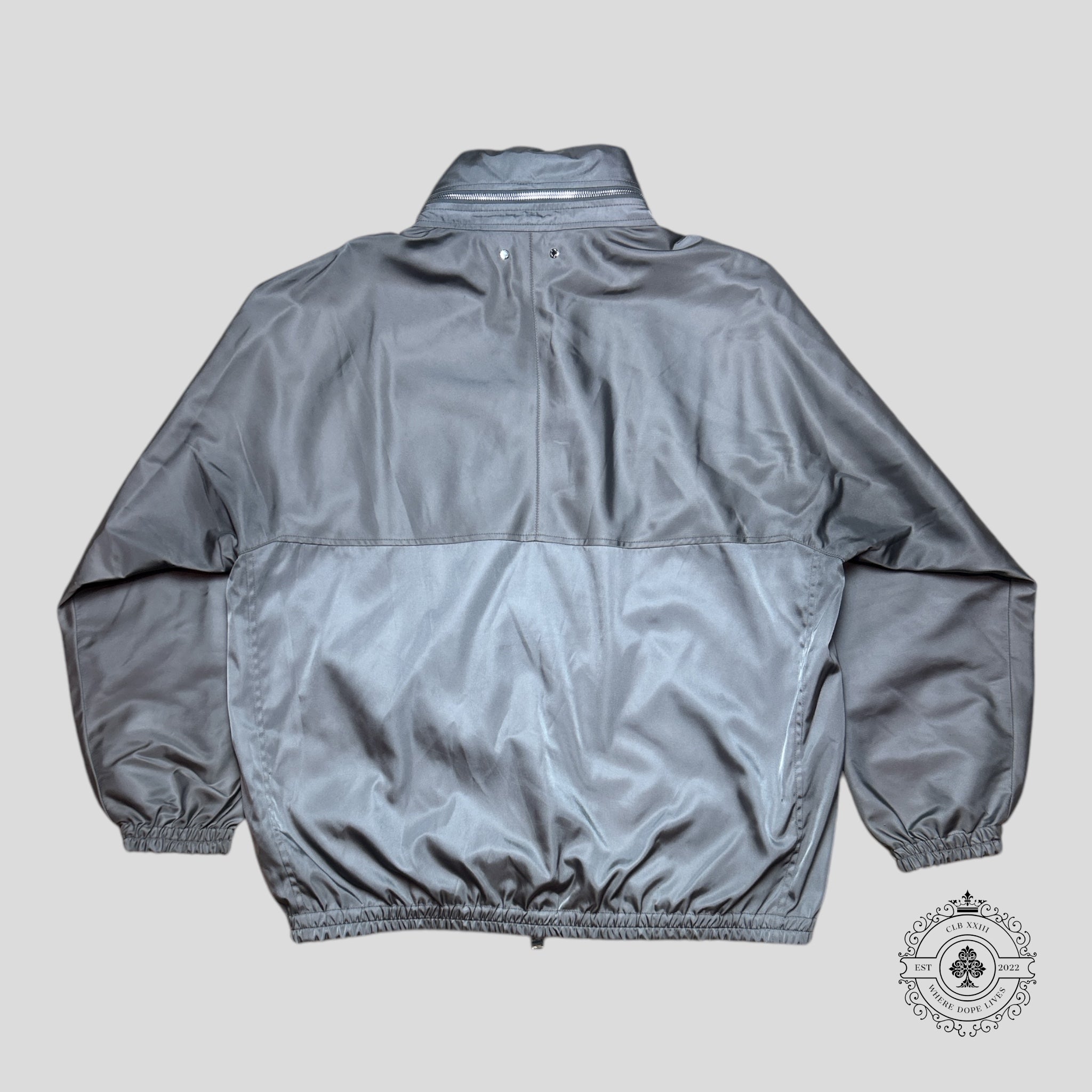 Louis Vuitton Monogram Reversible Windbreaker in Grey jacket men's 56