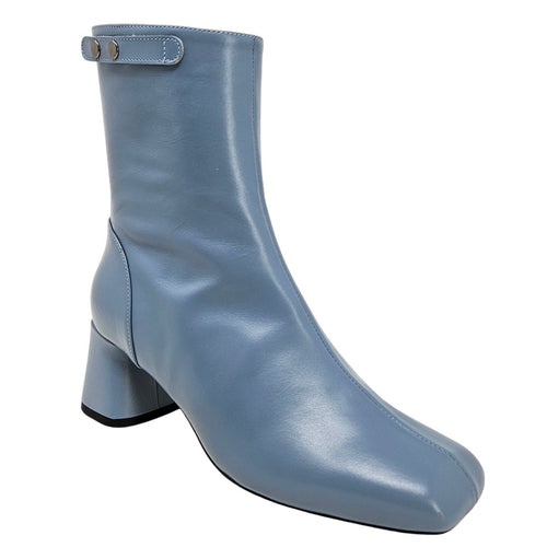 The Keli Blue Ankle Boots Madison Maison heels