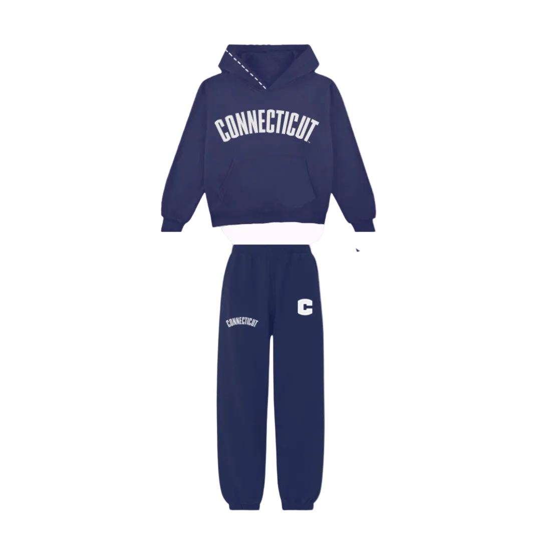 Connecticut Cozy Set sweatshirt track pants suit ladies UCONN Huskies