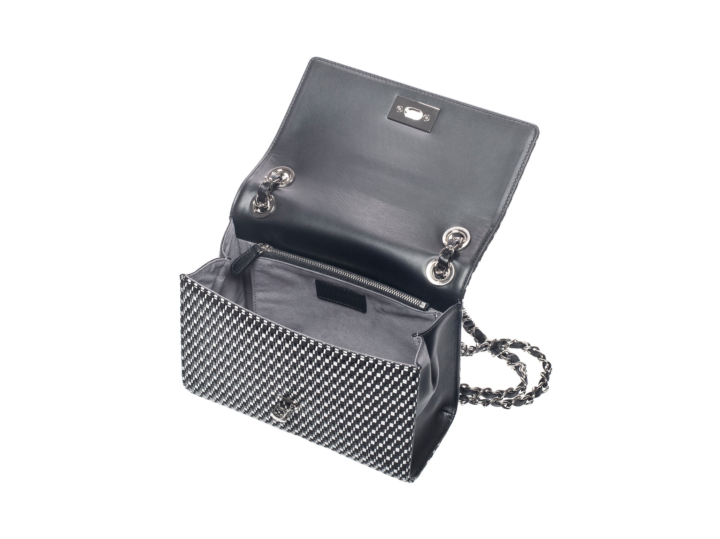 W Chain Shoulder  - Rippleal Handbag Purse Bag Inden Japan