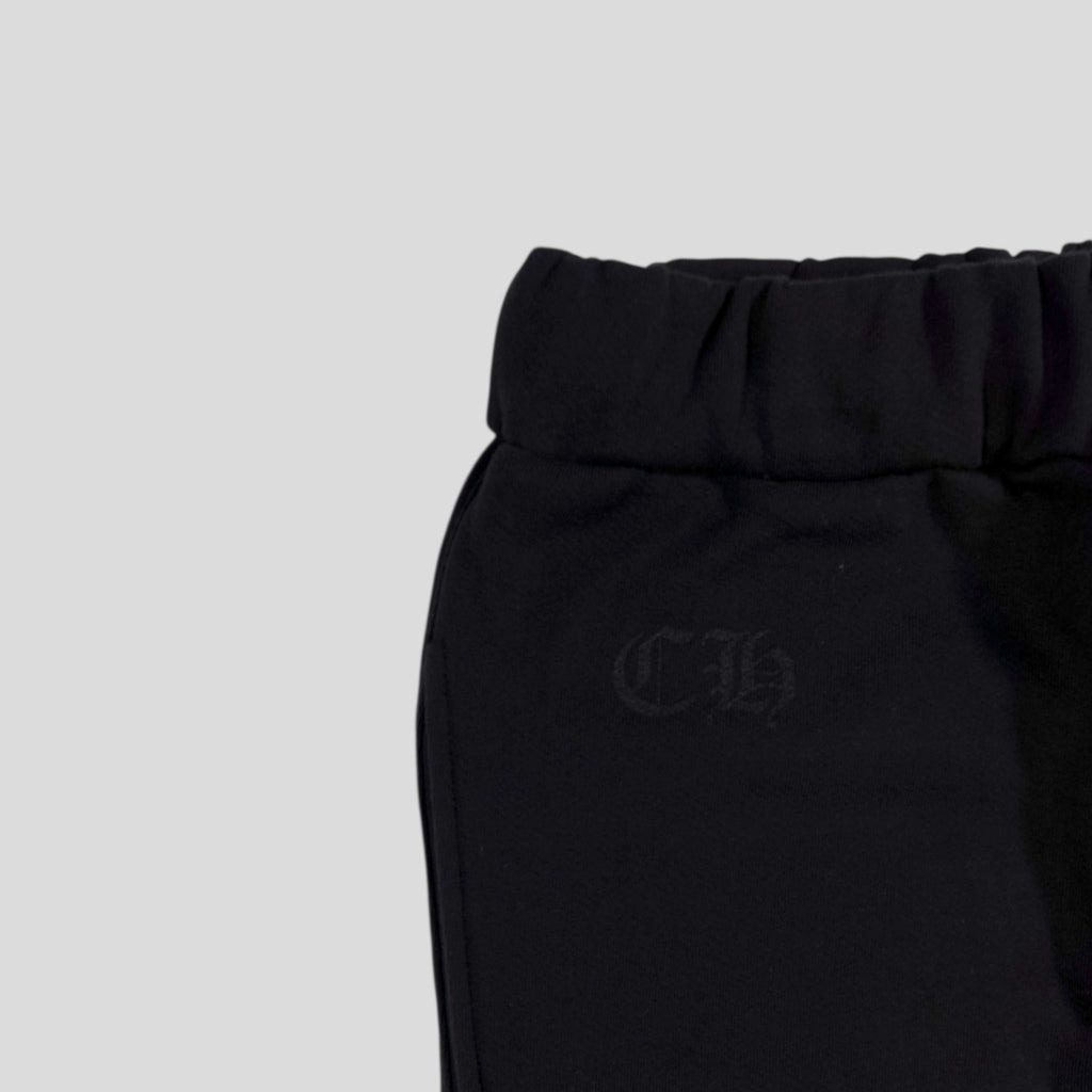 Chrome Hearts Scroll Logo Sweatpants in Black pants trainers joggers men's S M L