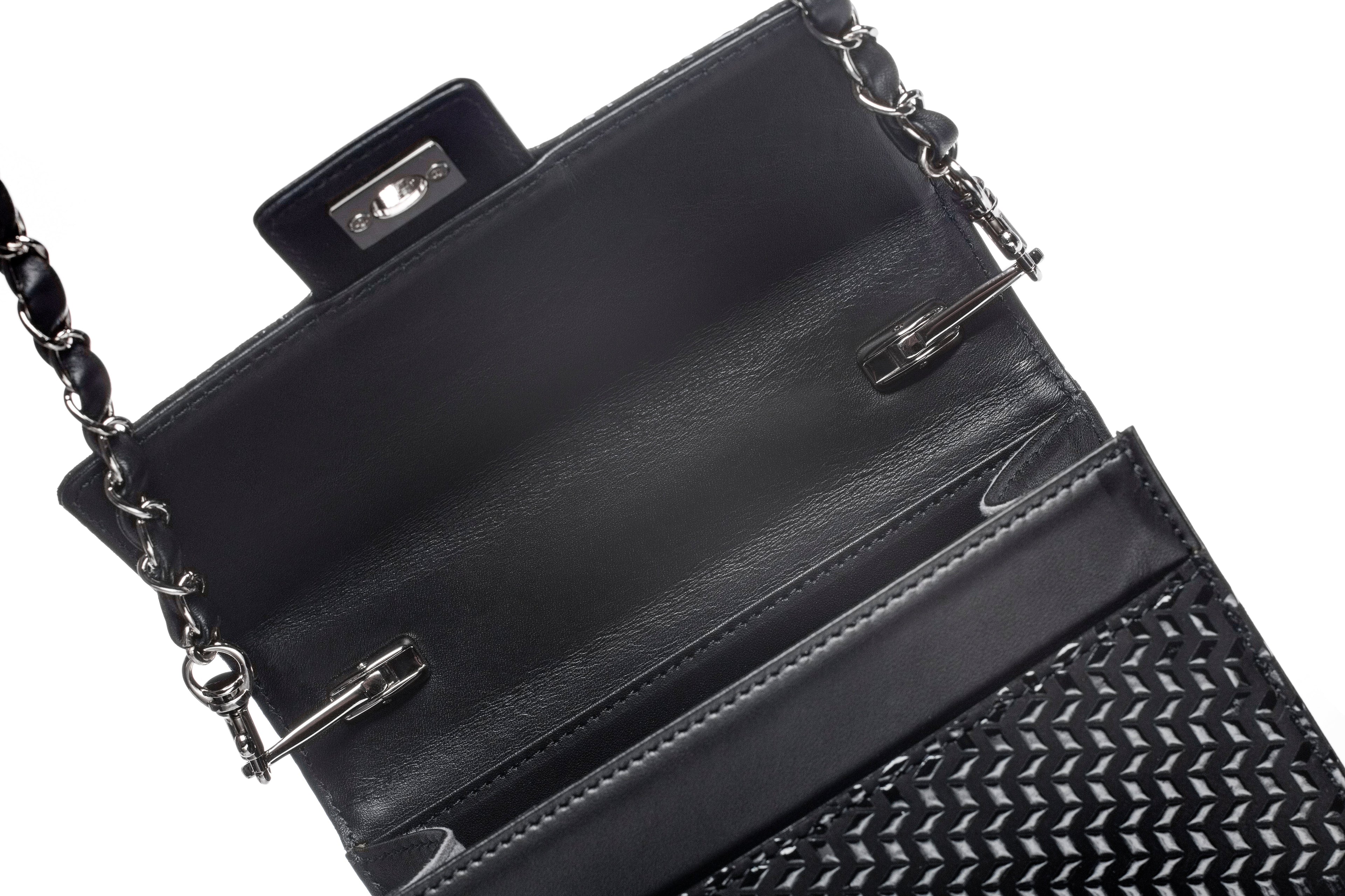 Cross-Body Bag Rectangle - Chevron-S Inden Japan Deer Handbag Purse Shoulder