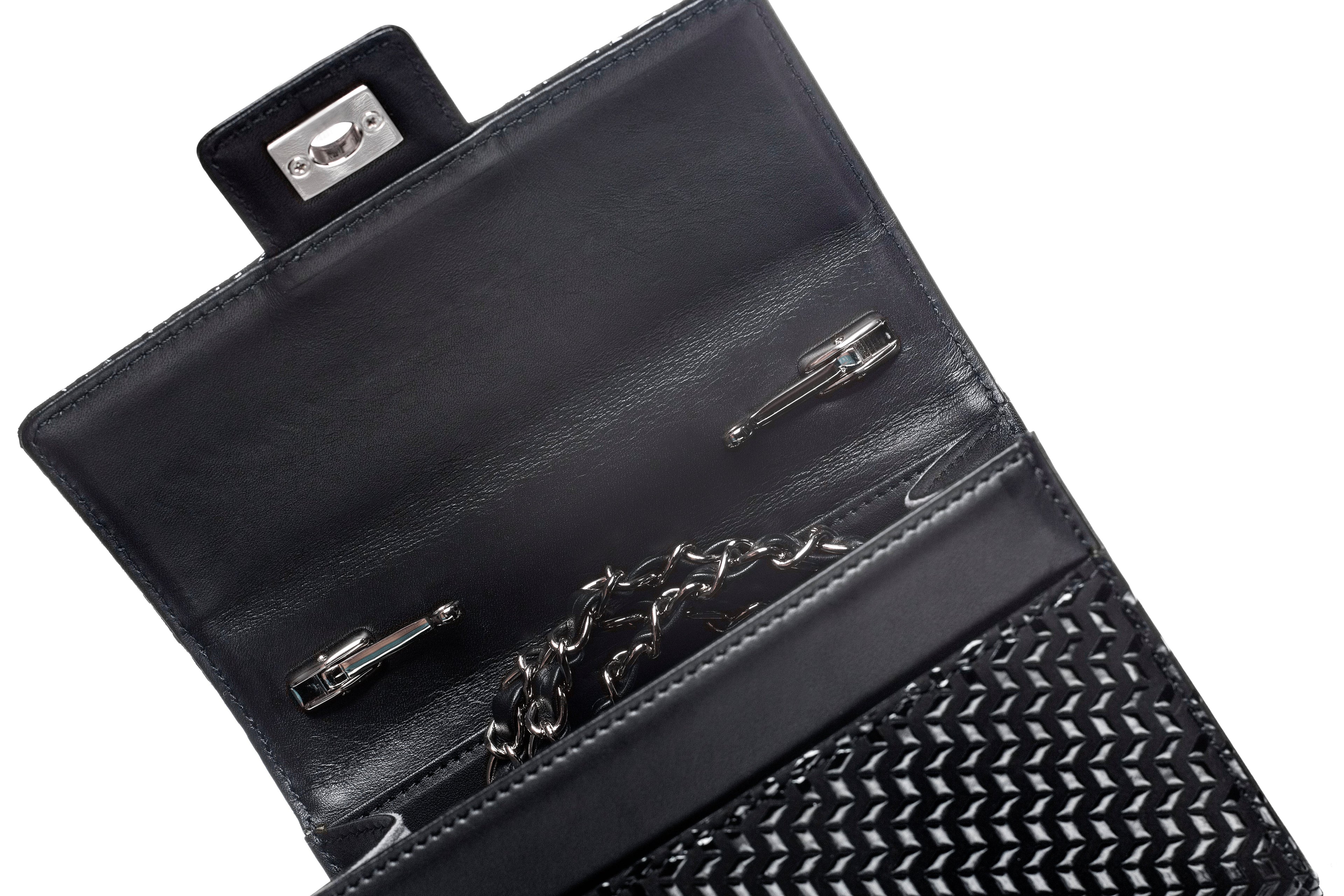 Cross-Body Bag Rectangle - Chevron-S Inden Japan Deer Handbag Purse Shoulder