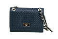 W Chain Shoulder - Diamond Frame Inden leather Japan Handbag Purse