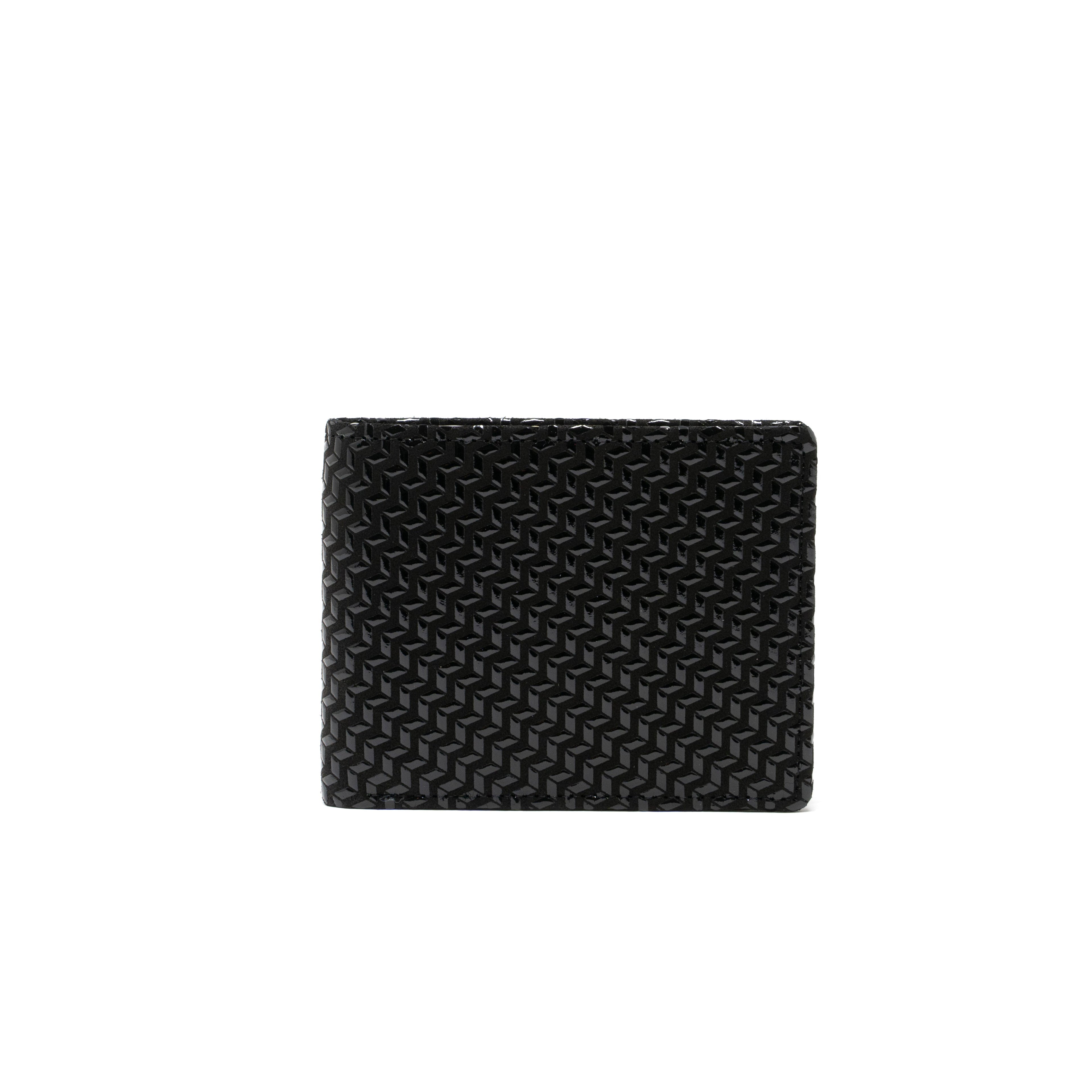 Men's Folded Wallet (Narrow Type) - Chevron-S Inden Japan