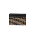 Card Case - Chevron-S INDEN Japan deer cow leather