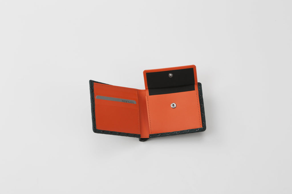 Folded Wallet - HISOKA (New Seven Treasures) Bi-fold Inden Japan