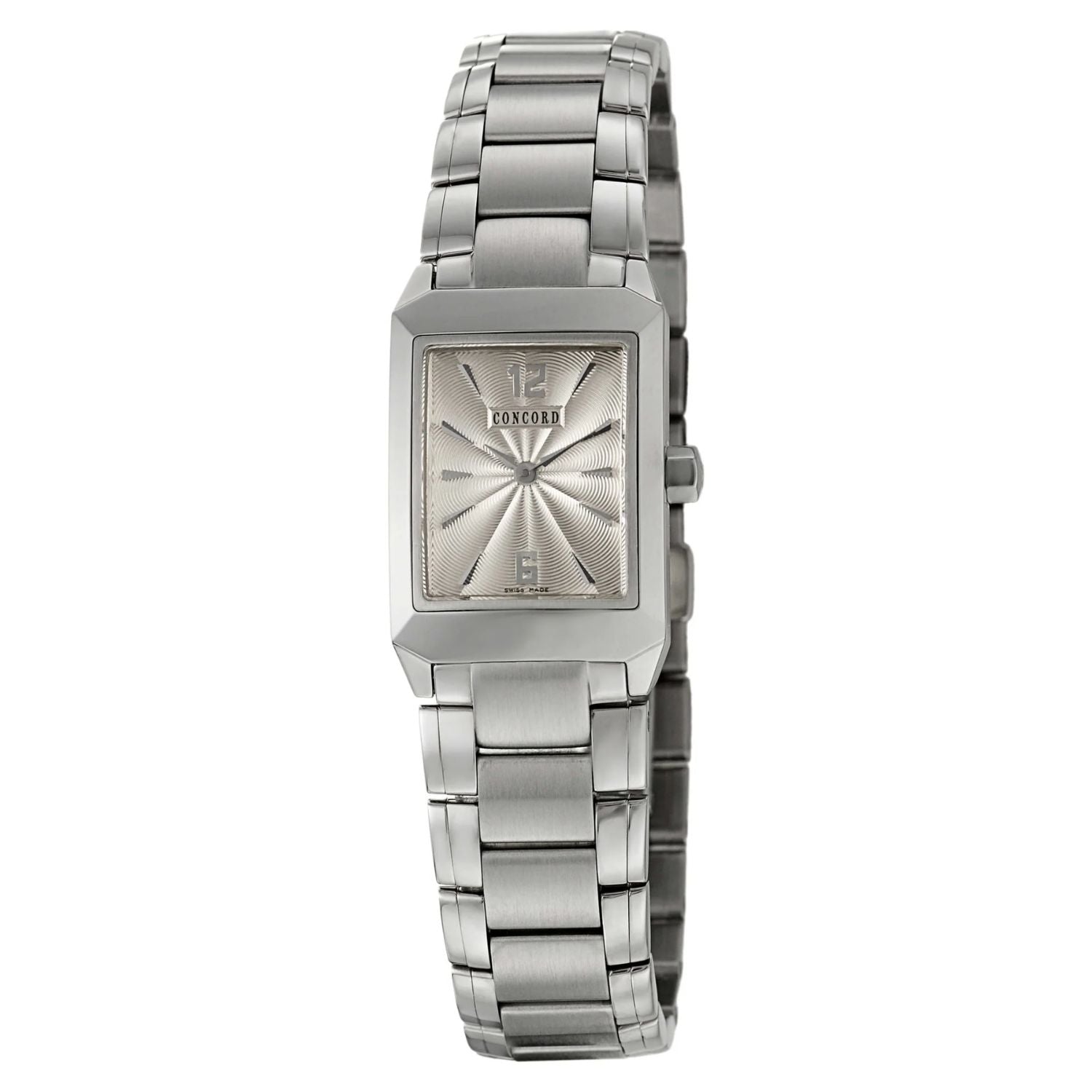Concord Ladies Carlton Silver Watch Designer Luxury