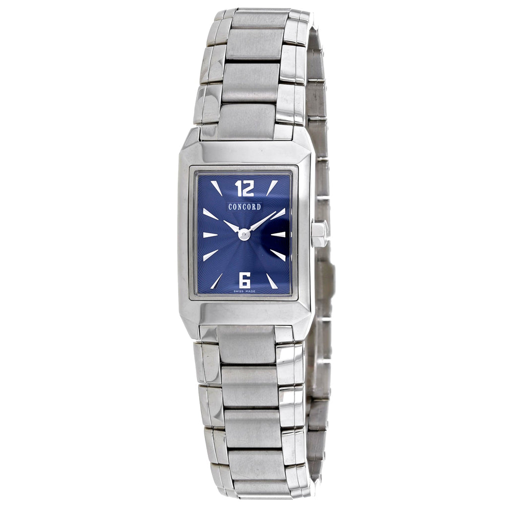 Concord Ladies Carlton Wrist Watch Silver Luxury Designer