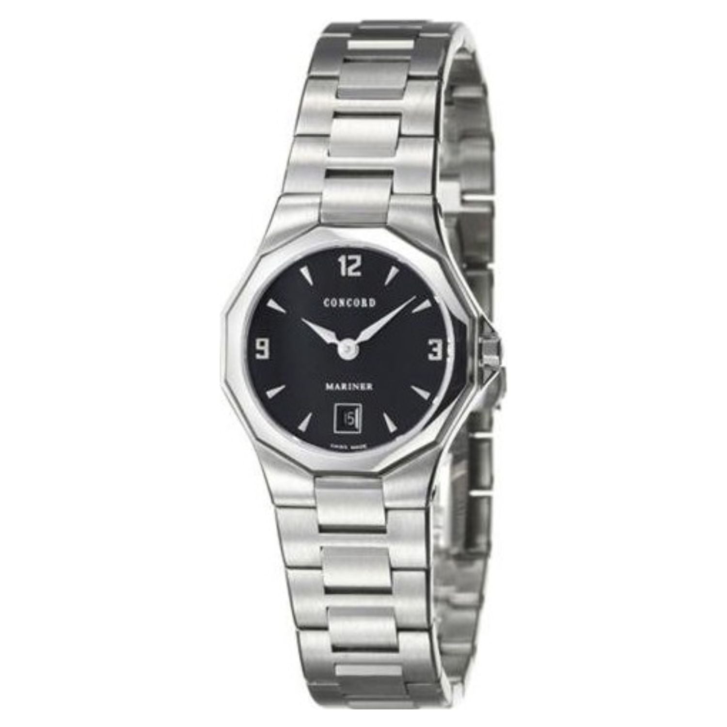 Concord Ladies Mariner Wrist Watch Silver Luxury designer