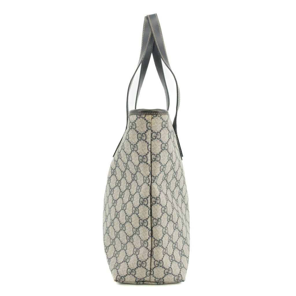 Gucci GG Supreme Canvas Coated Blue Shoulder Bag SKU-#3192 handbag tote