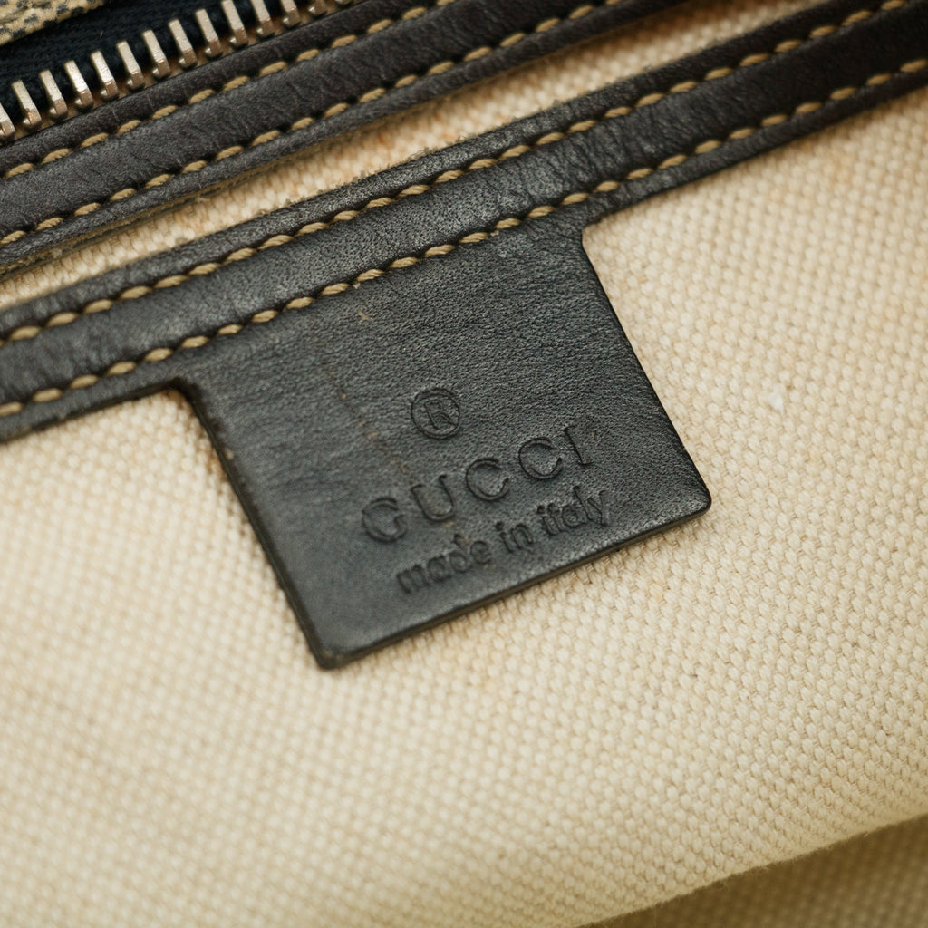 Gucci GG Supreme Canvas Coated Blue Shoulder Bag SKU-#3192 handbag tote