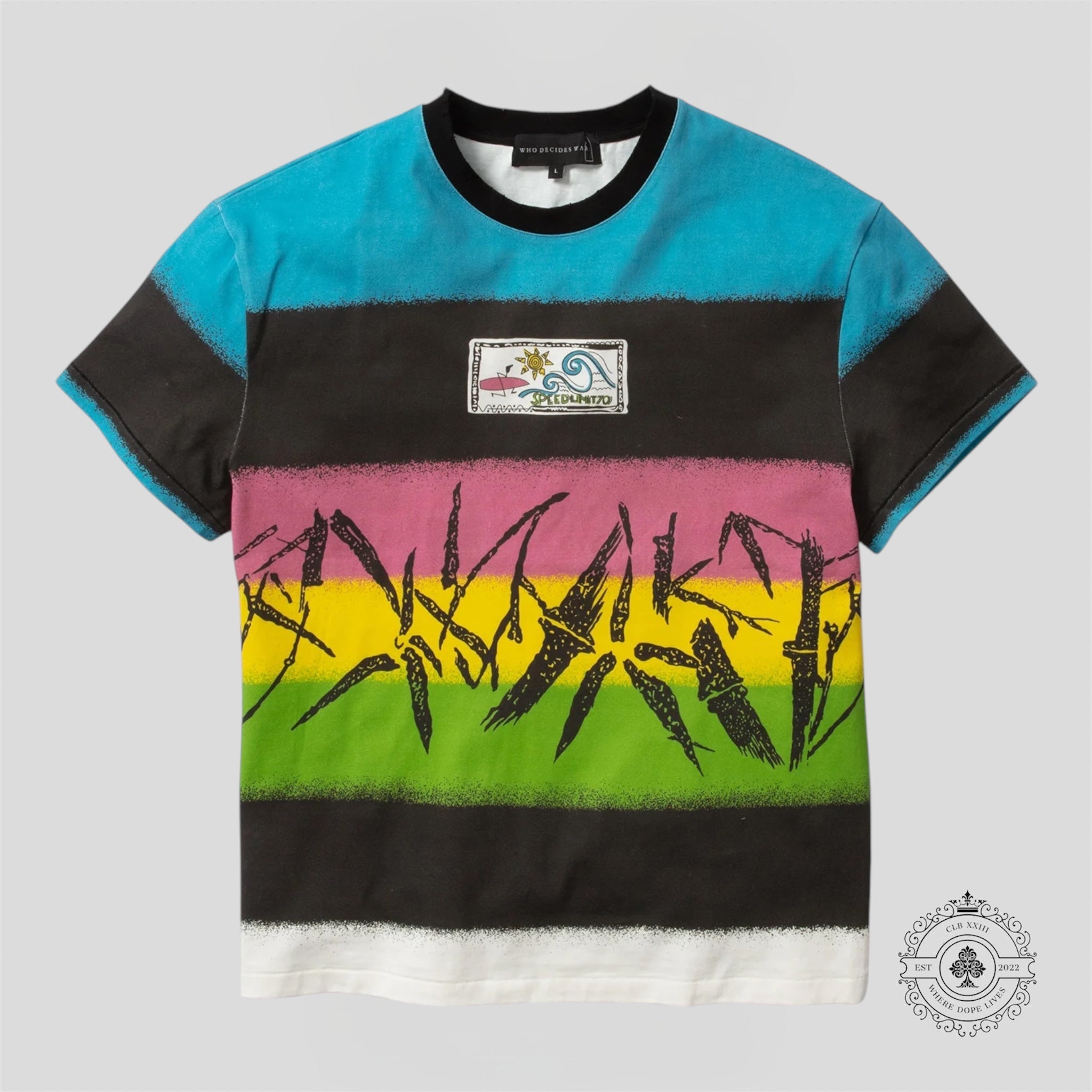 Who Decides War X Pale USA Cane Jersey tee shirt men's unisex S L XL