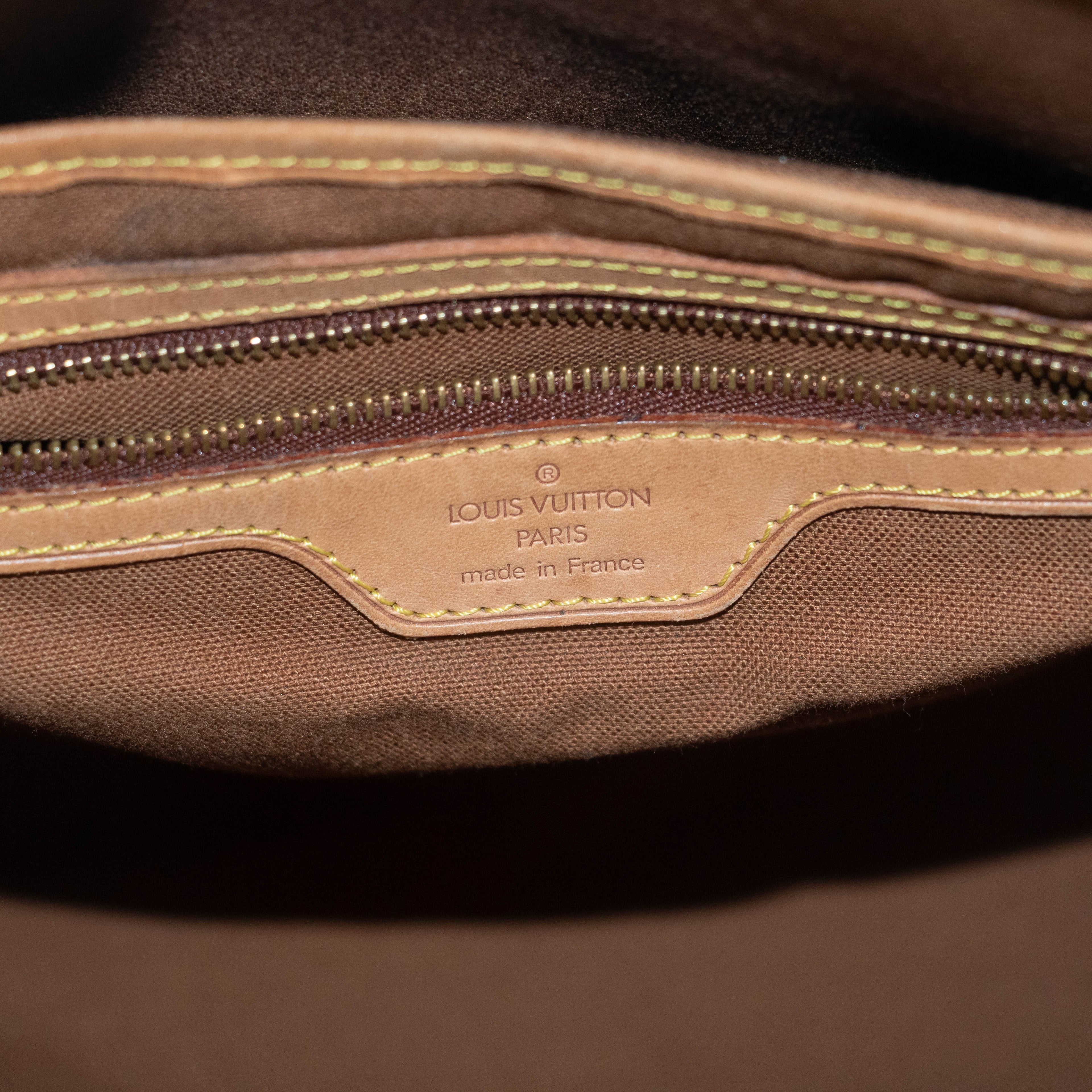 Louis Vuitton Monogram Canvas Brown Vavin GM Tote Bag #3459 purse handbag