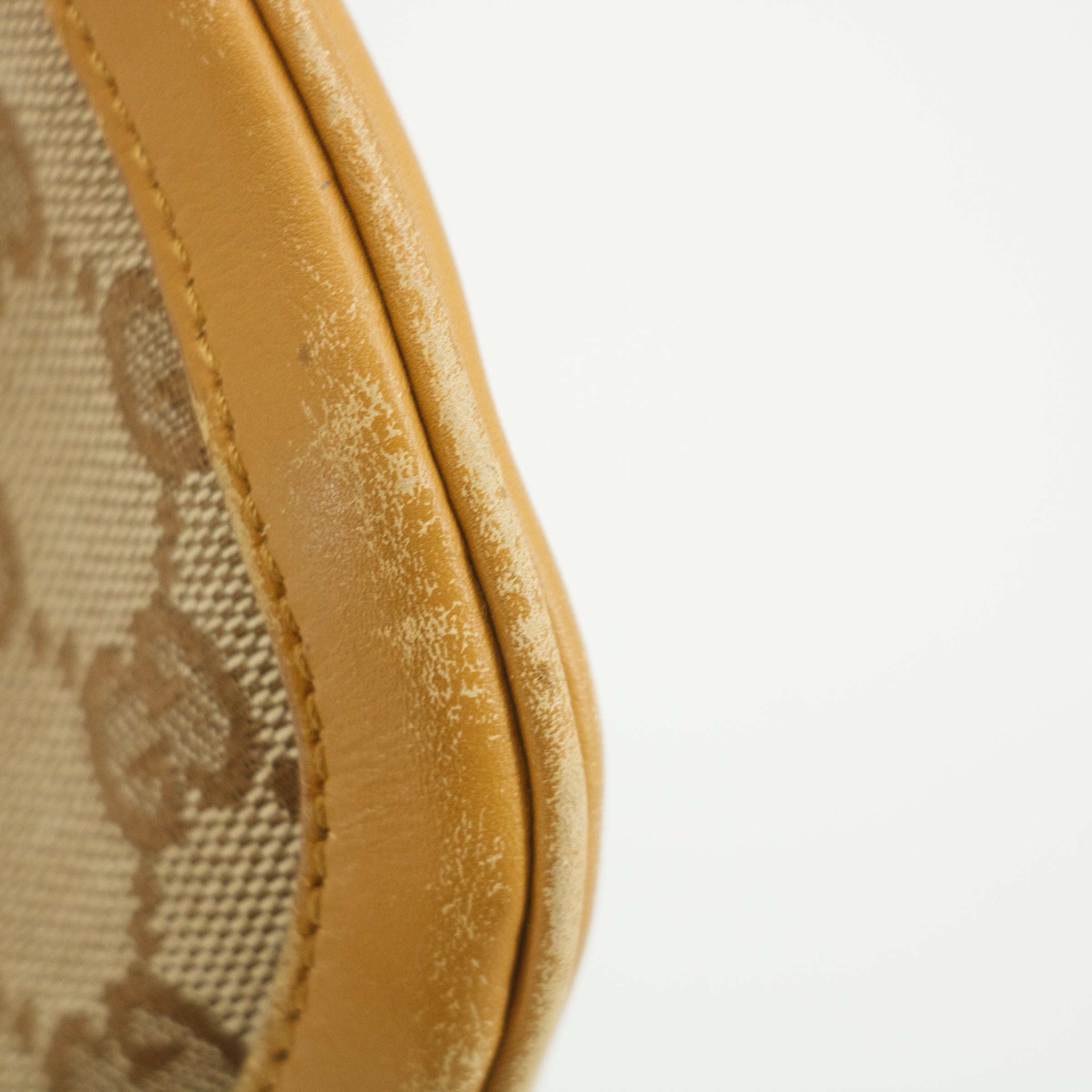 Gucci GG Canvas Beige One Shoulder Bag #3551 handbag purse