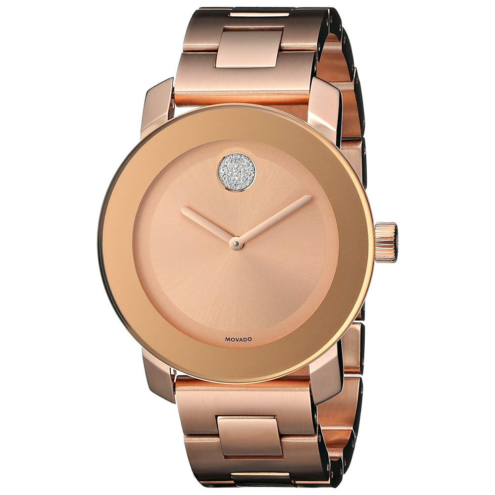 Movado Ladies Bold watch Rose Gold Water resistant