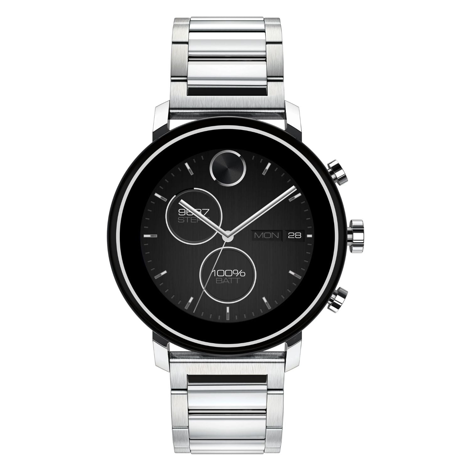 Movado Men's Connect watch designer luxury black