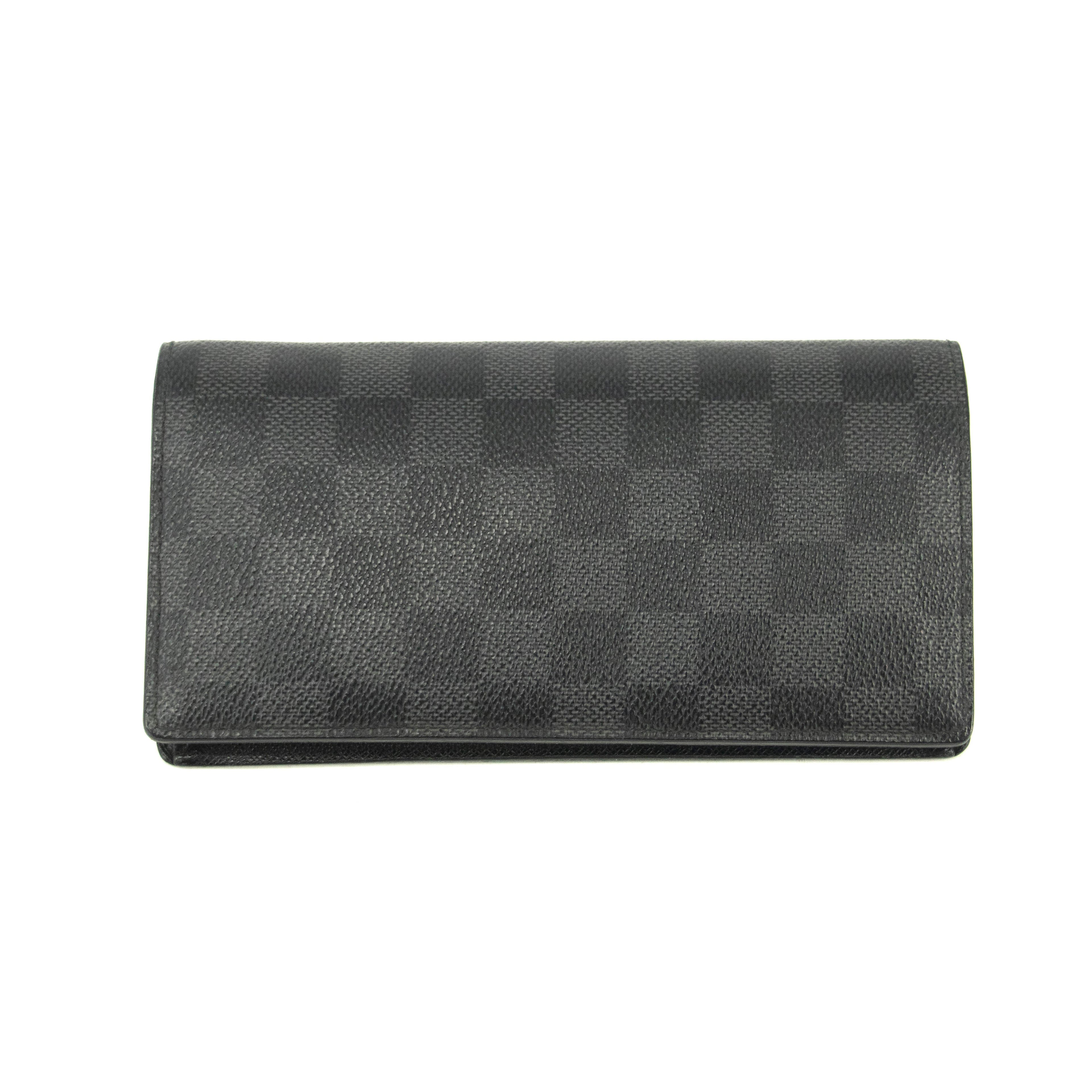 Louis Vuitton Damier Graphite Long Wallet #3857 unisex LV