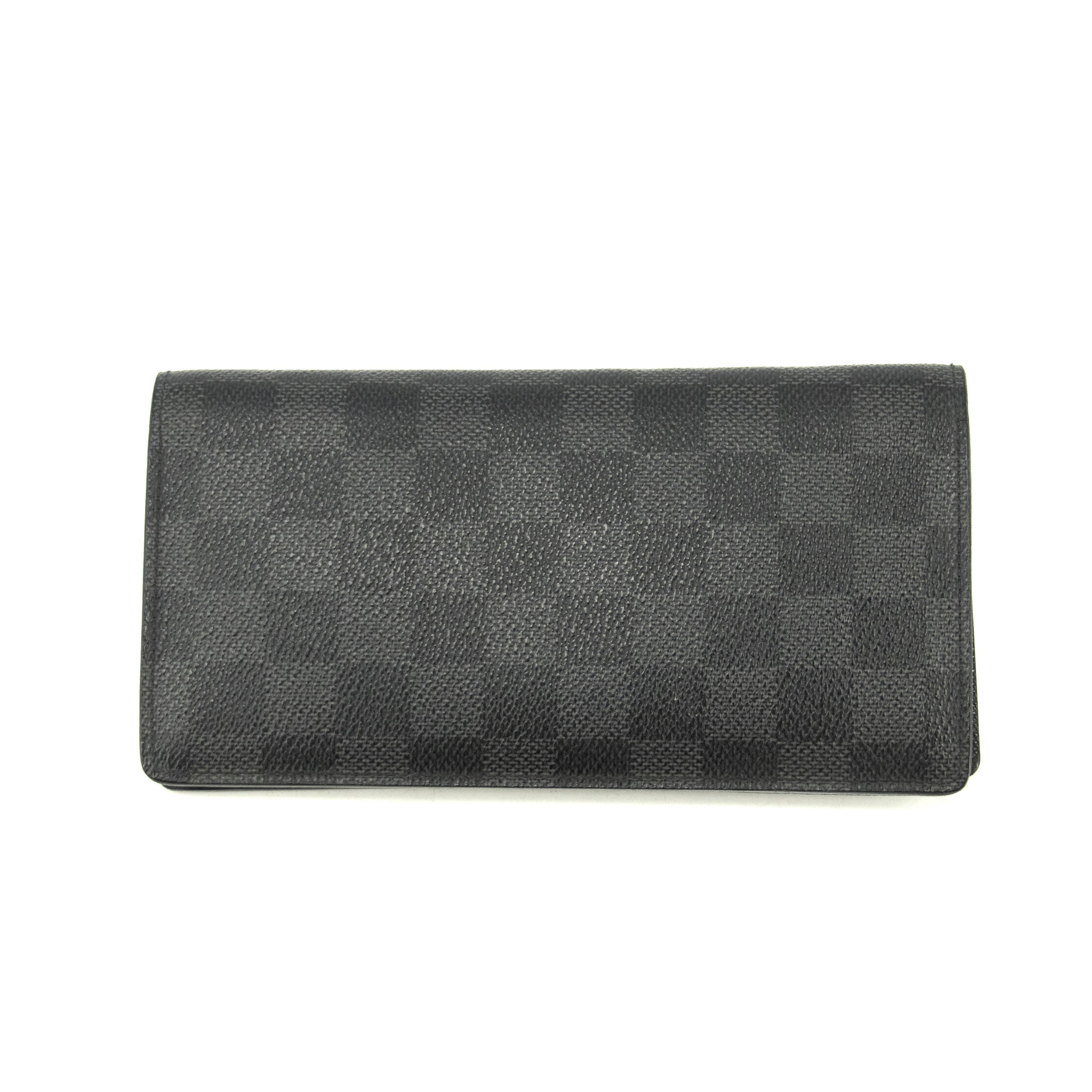 Louis Vuitton Damier Graphite Long Wallet #3857 unisex LV