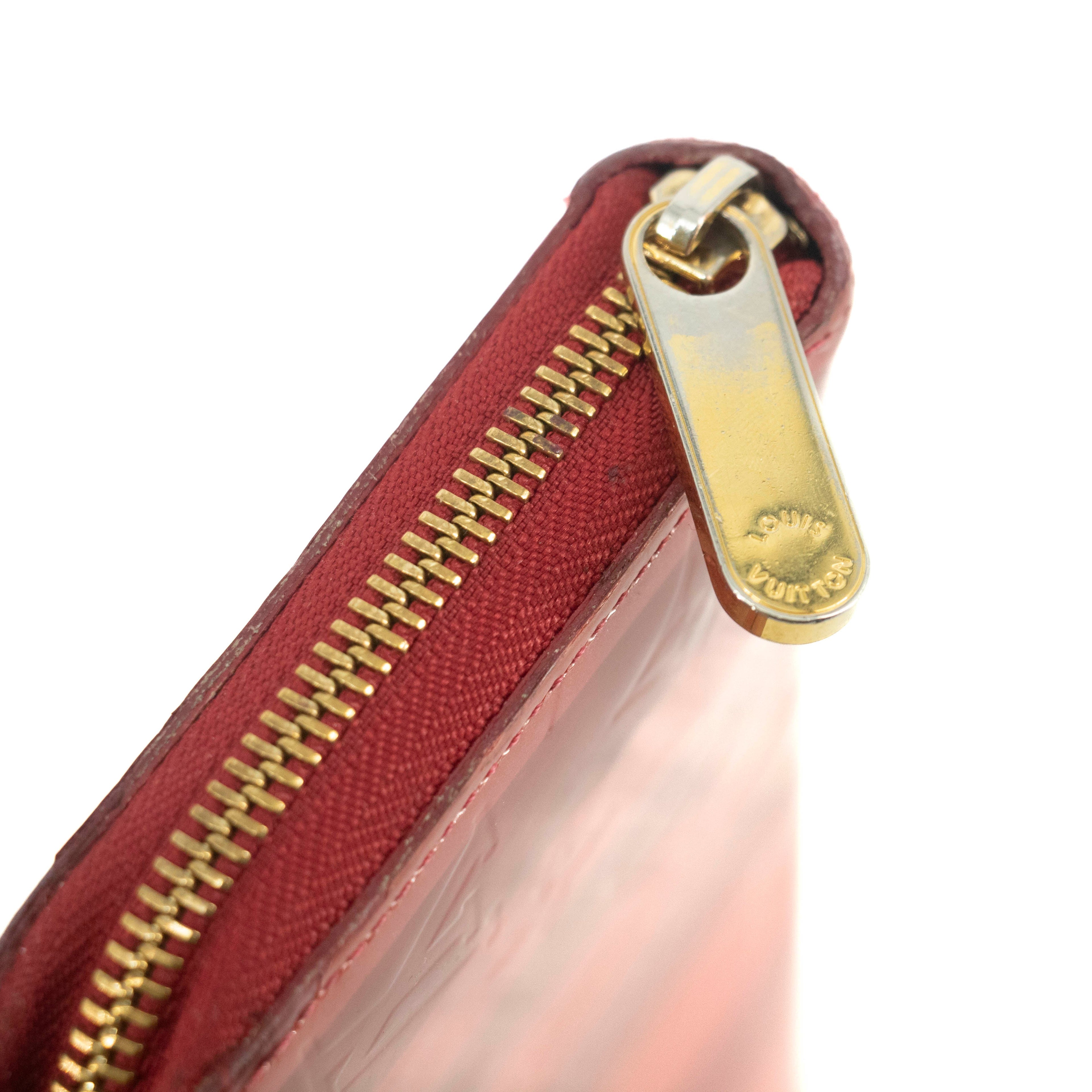 Louis Vuitton Rayures Vernis Zippy Long Wallet #3927 LV