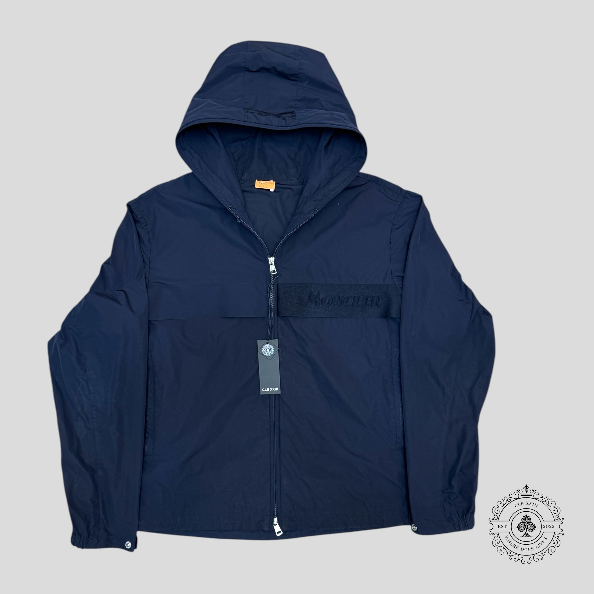 Moncler Benoit Jacket in Navy 5 men's unisex coat