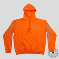 Chrome Hearts Miami Exclusive Horseshoe Logo Hoodie in Orange men's S L
