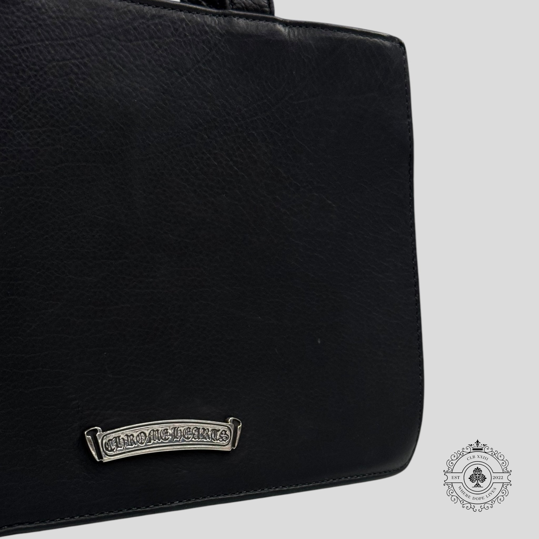 Chrome Hearts Mini Dagger Embellished Leather Tote handbag bag