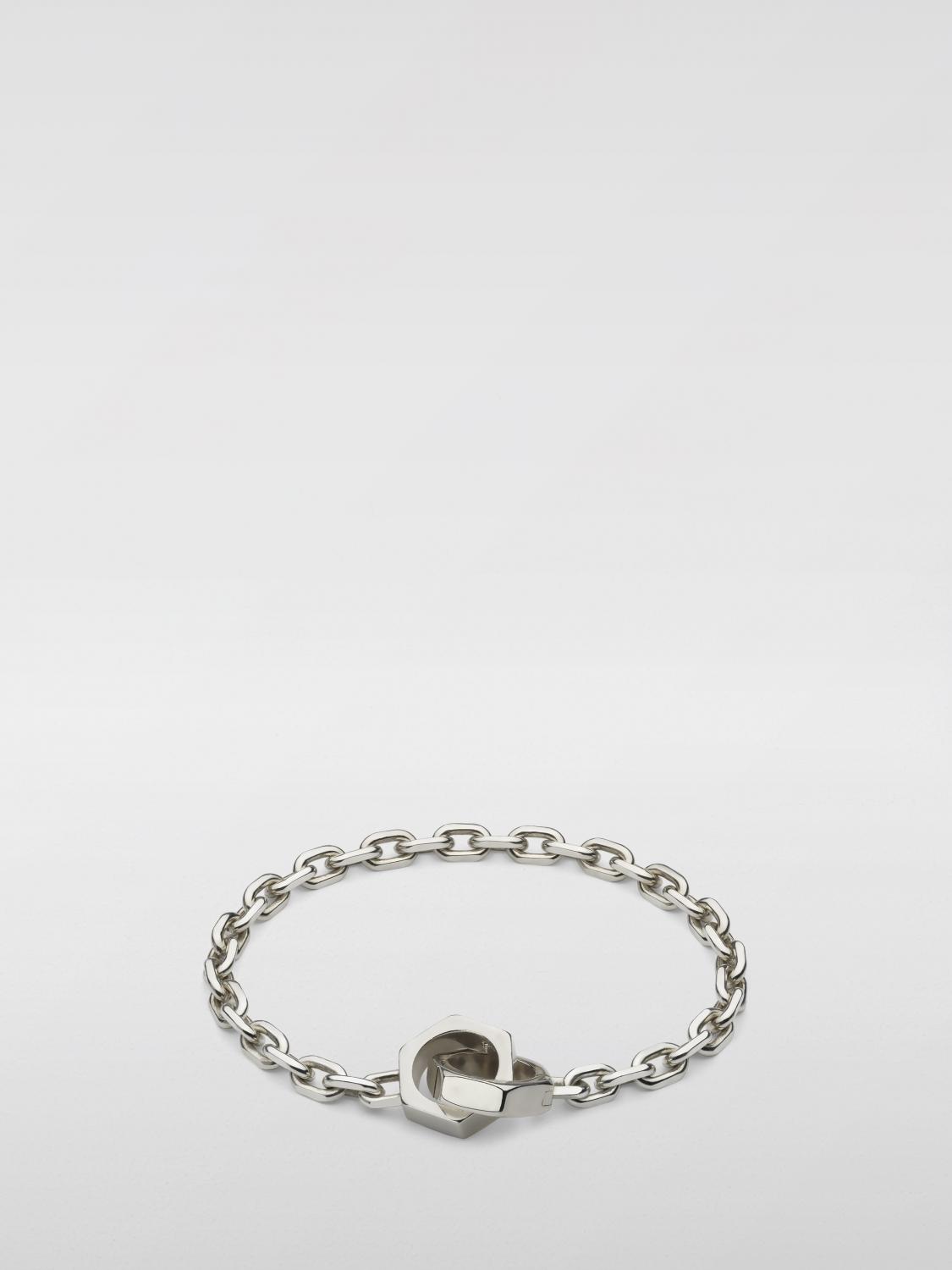 Gucci fine Jewelry ladies Sterling Silver bracelet interlocking bolts