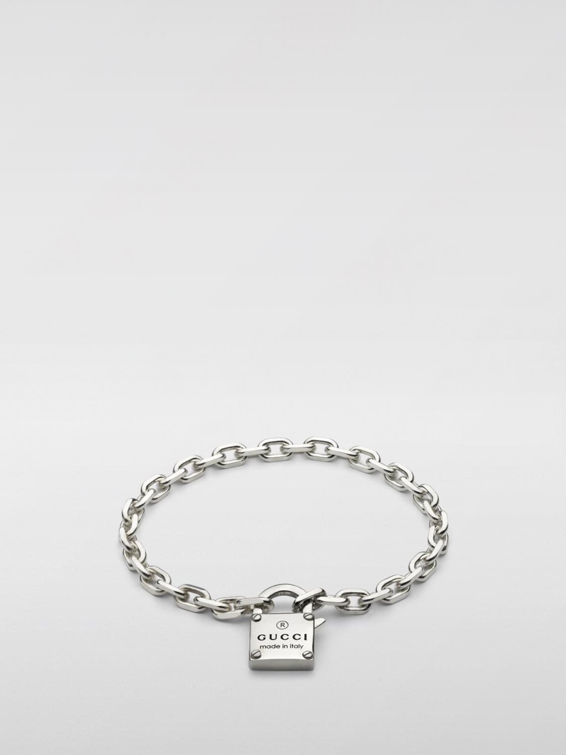 Gucci Jewel ladies Silver bracelet lock clasp
