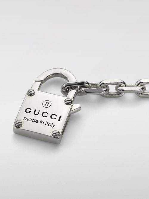 Gucci Jewel ladies Silver bracelet lock clasp