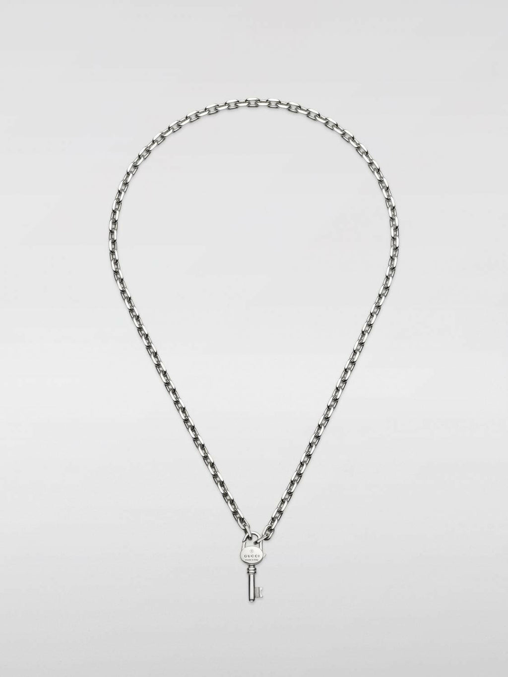 Gucci Jewelry ladies Silver necklace chain with key