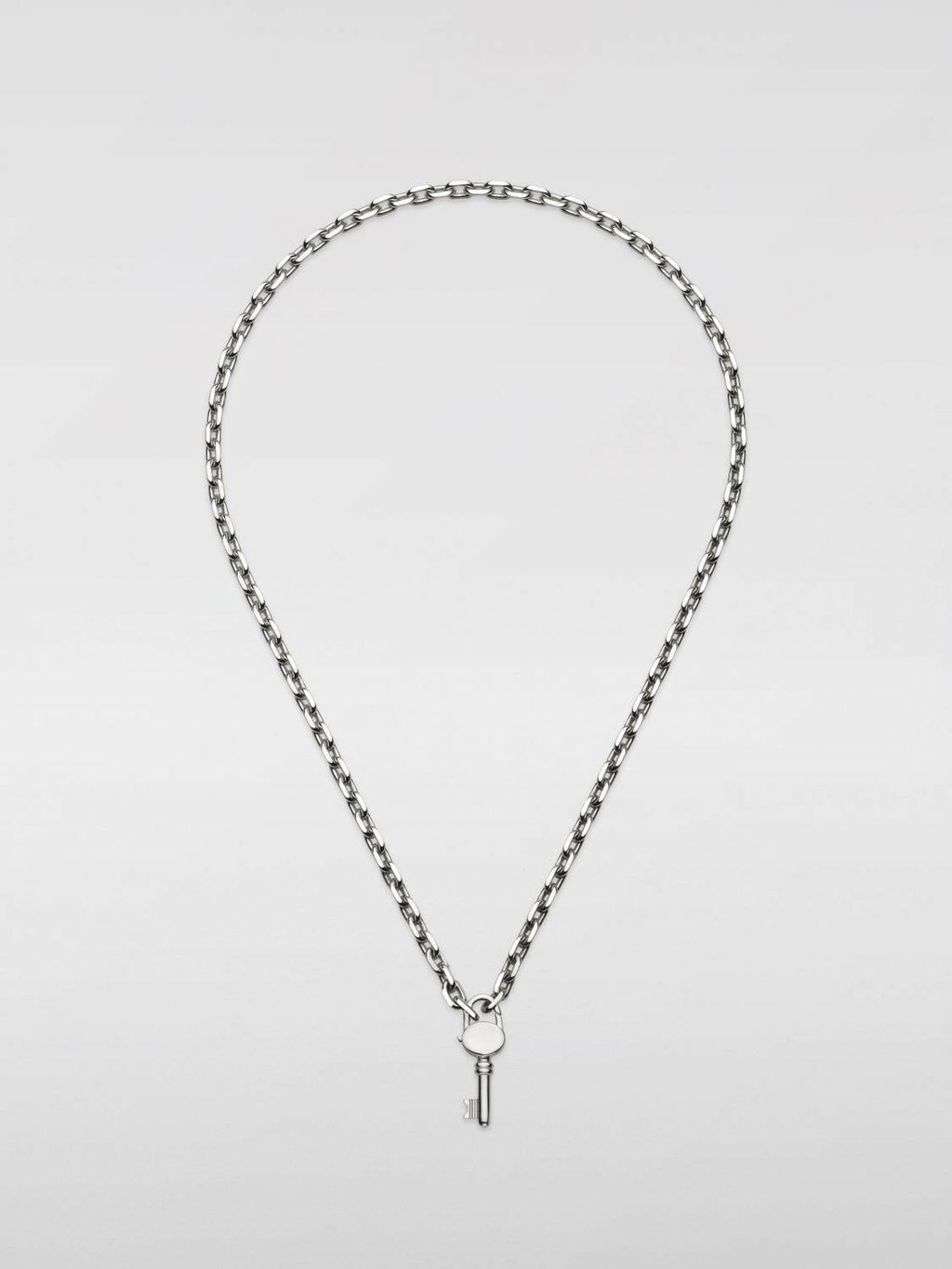 Gucci Jewelry ladies Silver necklace chain with key