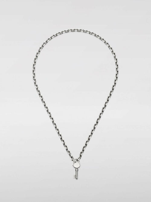 Gucci Jewelry ladies Silver necklace chain with key