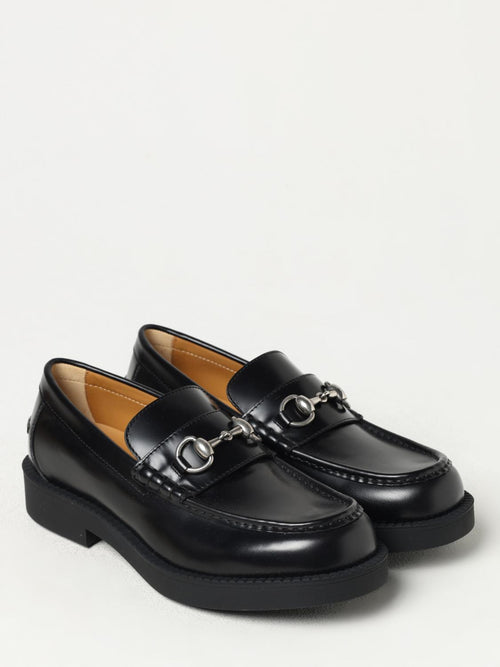 Gucci Loafers Men's Black horsebit shoes
