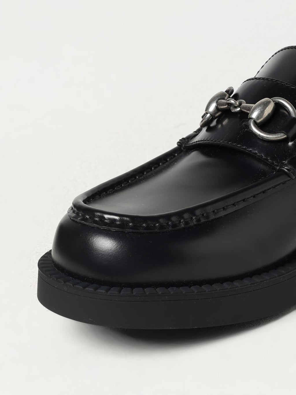 Gucci Loafers Men's Black horsebit shoes