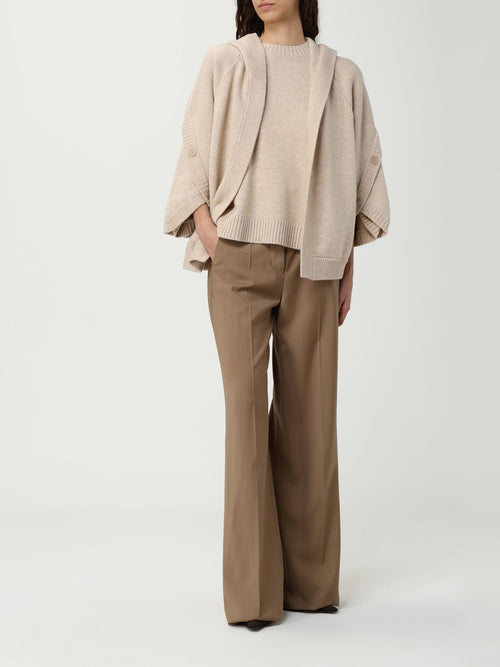 Max Mara Sweater loose ladies Sand beige