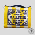 Louis Vuitton SS26 Beach Towel / new Bag in Yellow blue
