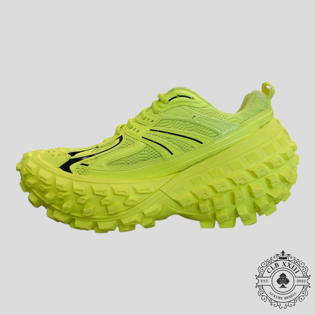 Balenciaga Defender Fluo Yellow shoes sneakers 44 men's unisex