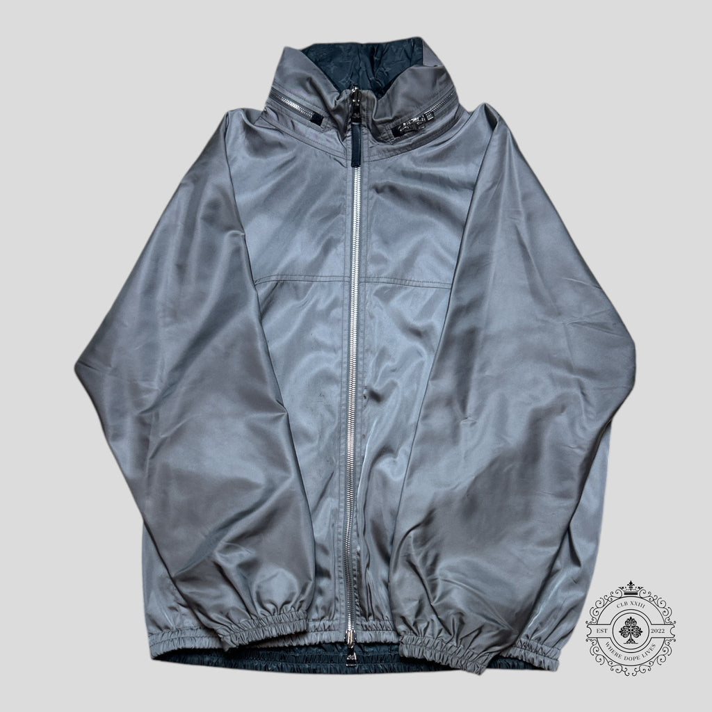 Louis Vuitton Monogram Reversible Windbreaker in Grey jacket men's 56